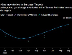 报告：欧洲天然气库存有望超出欧盟目标里程碑